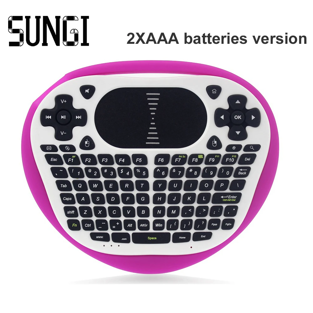 Original T8 Mini Wireless Keyboard 2 4G font b Gaming b font Keyboard Air Fly Mouse