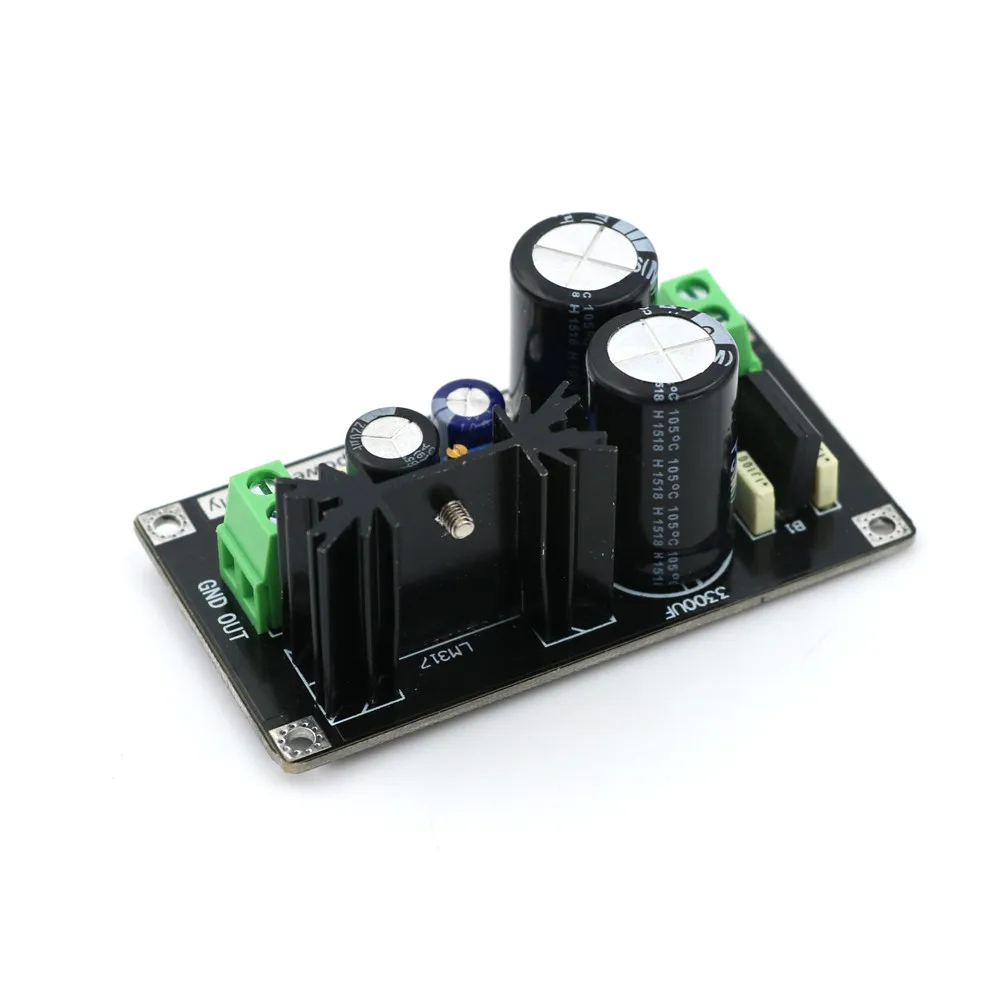 

1PC Adjustable LM317 Regulated Rectifier Filter Power Supply Board Module