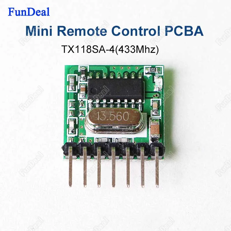 

433mhz Mini Wireless RF Remote Control EV1527 Learning code 433.92Mhz Transmitter For Gate Garage Doorbell Alarm Arduino/ARM DIY