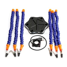 Strange Third Hand Six Arm Soldering Station with USB Fan For RC Camera Drone #T026#
