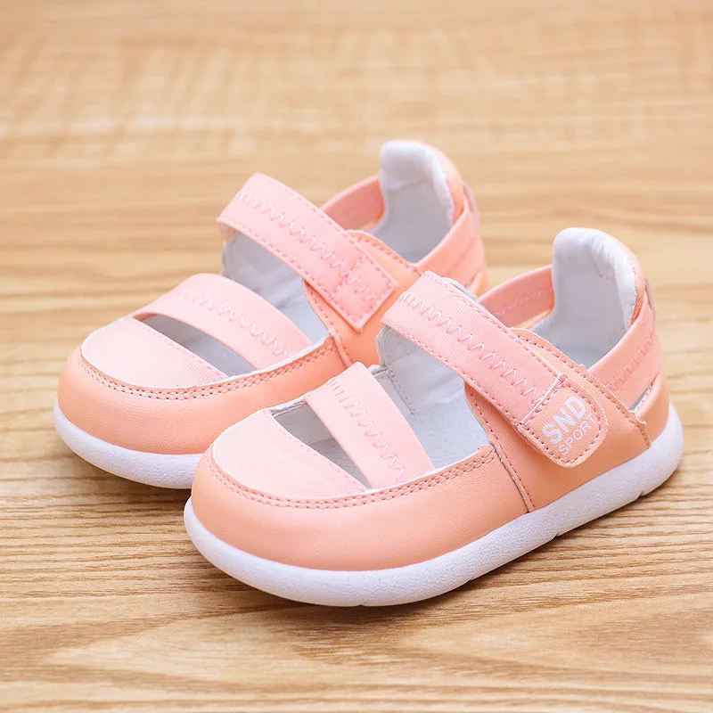 

2019 New Baby Girls Sandals Toddler Boys Summer Shoes For 0-2Y Children's Shoes PU Leather Baby Moccasins