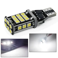 1 шт. W16W светодиодный T15 Canbus автомобиля светодиодный фары 3030 30 SMD СВЕТОДИОДНЫЙ 6000 К авто светодиодный белый фонарь стоп-сигнала резервного копирования Фары заднего хода 12v