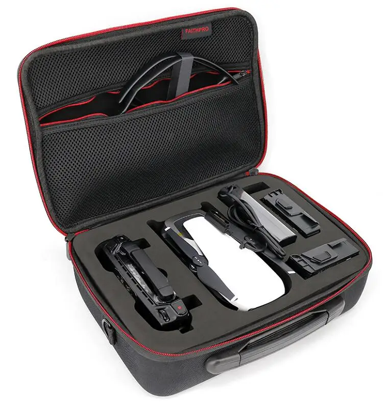 Чехол для DJI MAVIC Air, чехол для DJI Mavic Air Bag Hardshell, сумка для хранения, корпус дрона/аккумулятор/контроллер/пропеллер, защитный чехол для переноски, сумочка - Цвет: 3 batteries nylon