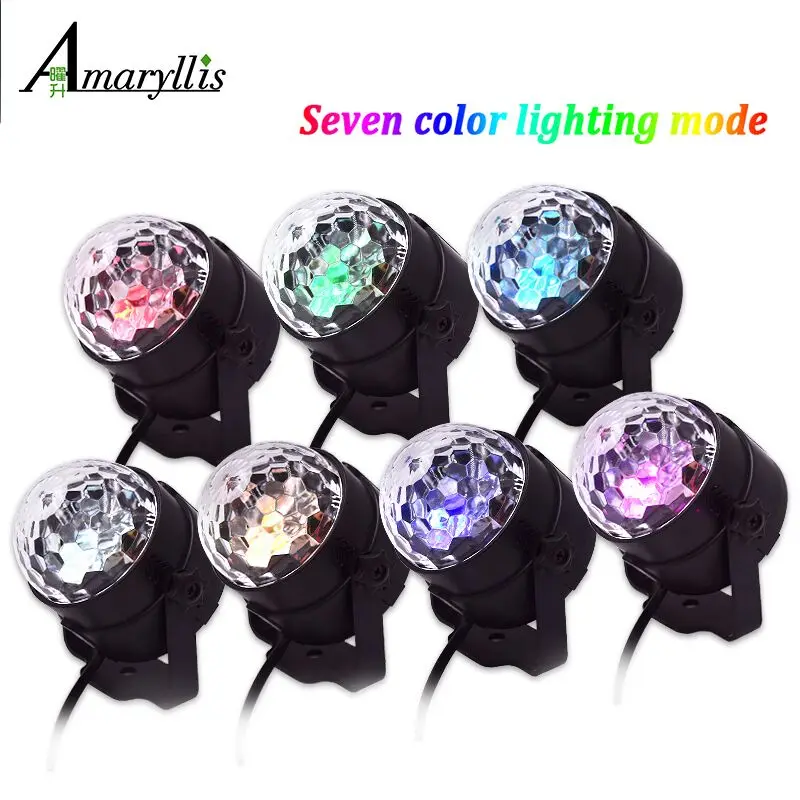 

Stage Light Ocean Water Wave Party Lights Projector Disco Crystal Ball Lighting With Remote controller for Dance Parties DJ
