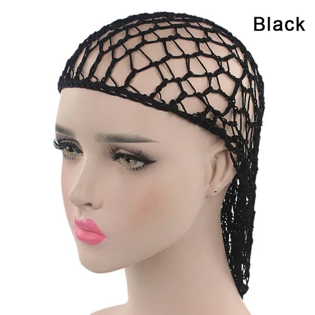 1 Pcs Women Lady Hair Net Hat Cap Crochet Design Breathable Accessory