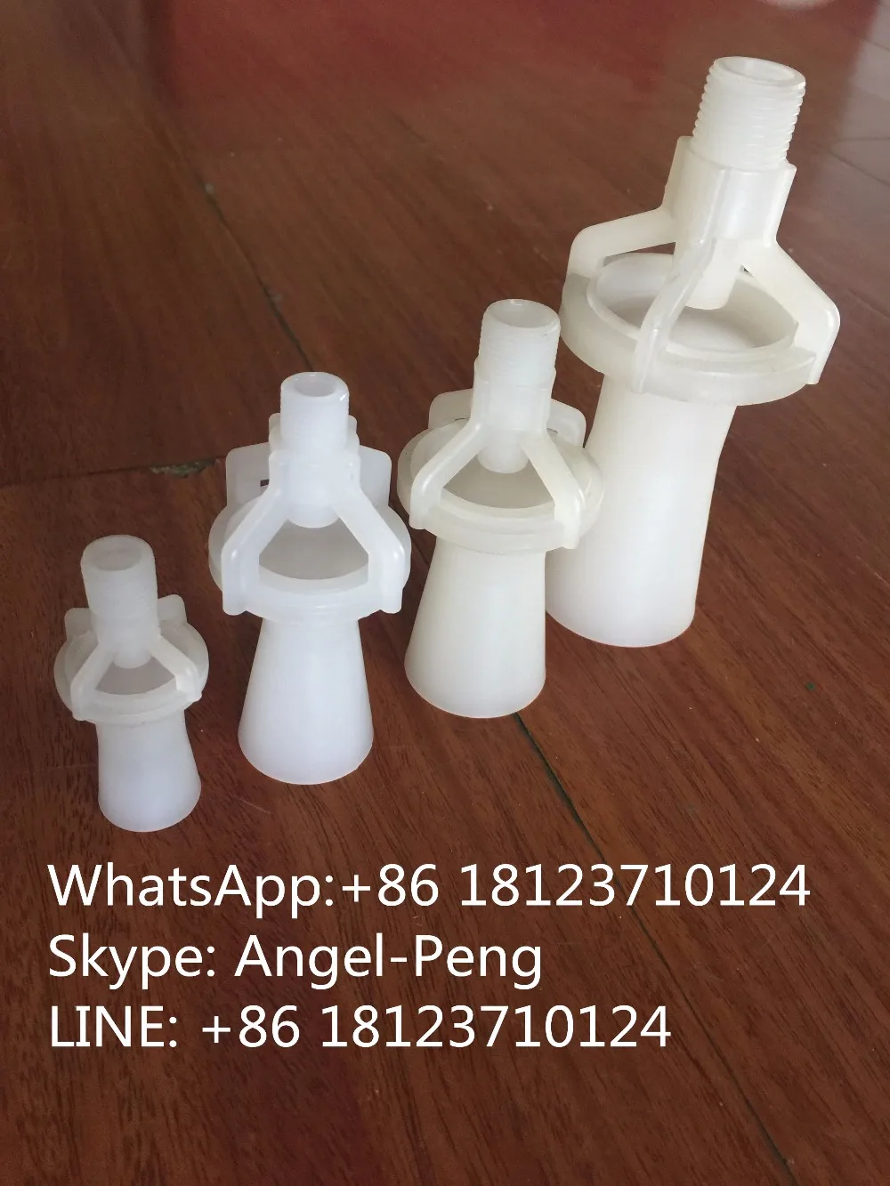 PVDF eductor nozzle/PVC mixing nozzle,PP Tank liquid mixing eductor