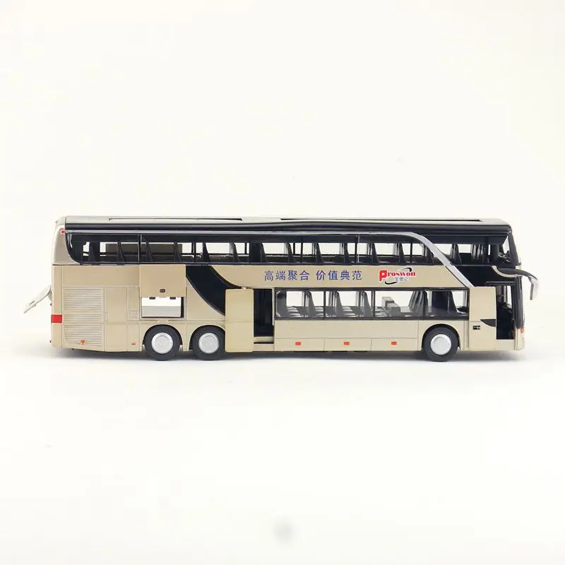 /Porswon/литая под давлением игрушечная модель/Вытяжка/экскурсия роскошный автобус SETRA S 431 DT/звуковой светильник/обучающая коллекция