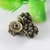 10Pieces /Pack Antique Retro Bronze Copper  Hollow Beads Jewelry Accessory 38011 ► Photo 2/6