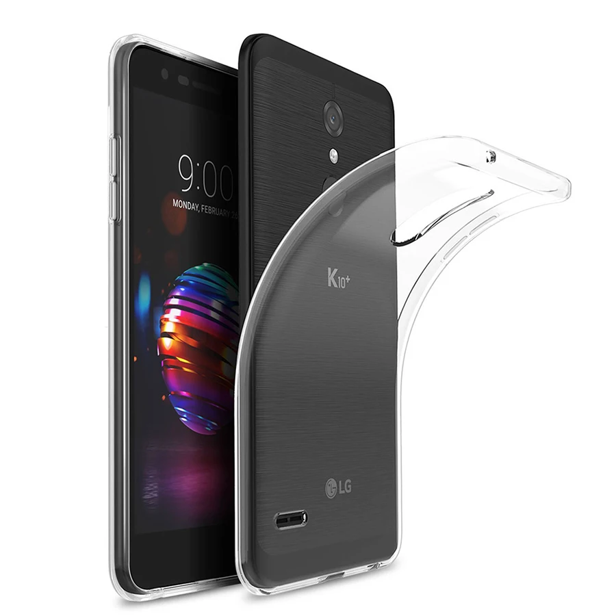 

Transparent Phone Case Cover For LG K7 K10 2017 Ultra Thin Clear Soft Silicone back Case For LG G4 G5 G6 V30 Q6 K8 K10 2018