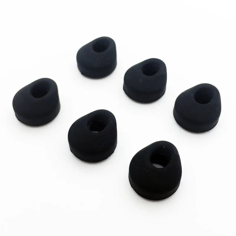 

6pcs/lot Replacement Earbuds Eartips For Jabra EASYGO/ EASYCALL/CLEAR/TALK Bluetooth Headphones Black Color