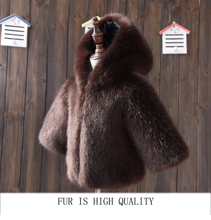 CROAL CHERIE 60-160cm Fashion Fur Baby Winter Jackets And Coats Thicken Girls Winter Fur Coat Newborn Snowsuit Kids Outerwear (6)