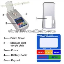 Ручные цифровой вина рефрактометр PDR40W