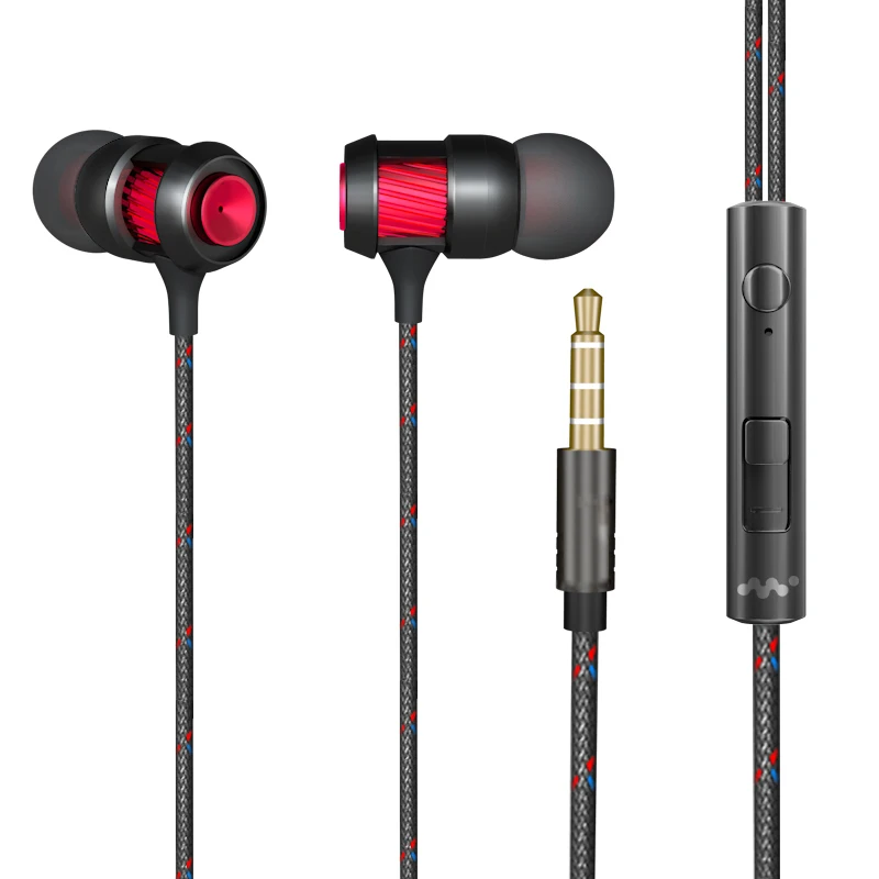 3.5mm In-Ear Earphone Hifi Bass Headphone With Microphone For Samsung Sony Xiaomi Redmi 4x Phone MP3 MP4 Wired Stereo Earphones  (12)