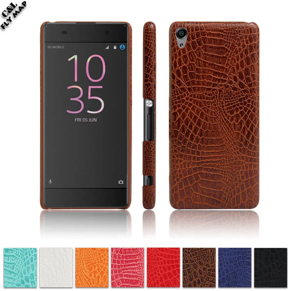Crocodile Armor Case For SONY Xperia XA Hard PC Shell Protective Phone