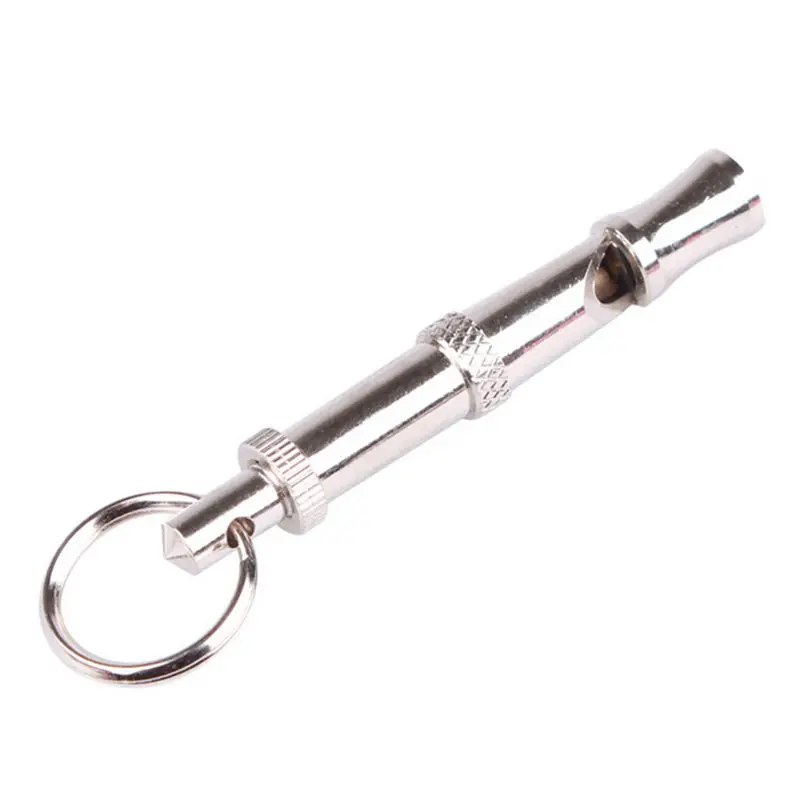 1Pc New Pet Dog Training Ultrasonic Sound Pet Products For Dog Puppy Whistle Key Chain Whistle