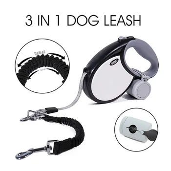 

Dropship 5M /7M Strong Pet Dog Retractable Leash Automatic For Big Dogs Extendable Traction Rope Walking Leashes Pit Bull