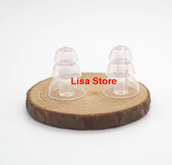 100pc 3 Layer earphone replacement Silicone Earbud