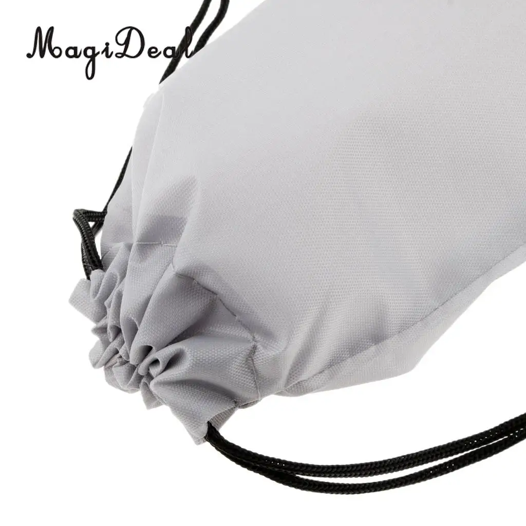 MagiDeal 5 Pieces Drawstring Storage Bag for Hair straighteners & Curling Wands Portable Drawstring Hair Extension Garment Bag