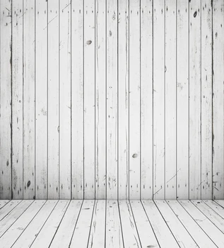 

White Wood Wall photo studio background Vinyl cloth High quality Computer printed birthday backdrops