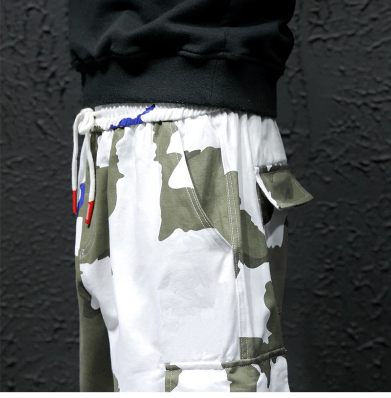  High Street Trousers Men Streetwear Pantalon Hombre Fashion   (15)