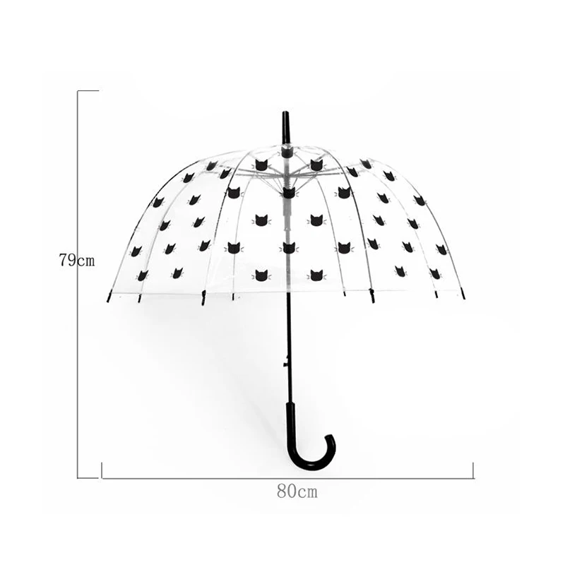 Safebet alpaca guarda-chuva crianças transparente guarda-chuvas unicórnio