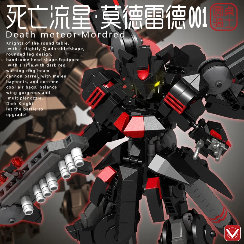 Kennie новый дизайн MOC персональный diy 696 + шт модель death gundam строительный блок фигурка