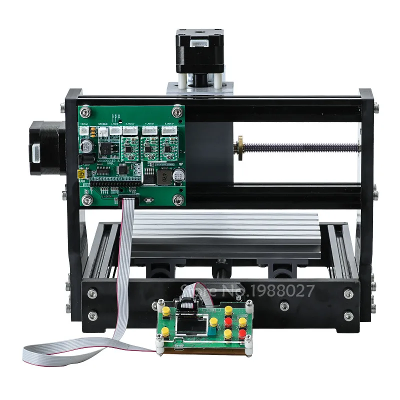 CNC Rounter DIY 1610pro мини машина + 500 МВт лазер Рабочая площадь 16*10*4 5 см 3 осевой PCB