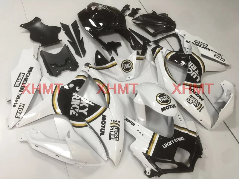 Для Suzuki GSXR600 2008 2010 K8 Обтекатели GSX R 750 обтекатели GSXR 2009 чернобелый