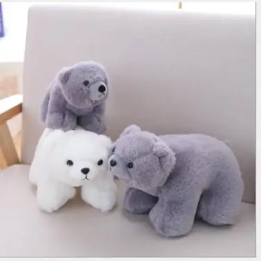 

WYZHY polar bear figurine plush toy bedside decoration decoration to send friends gifts20cm