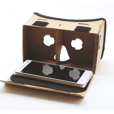 VR Box 2,0 3D очки виртуальной реальности Google Cardboard VR очки для iPhone 5 6 7 гарнитура фильмы для Xiaomi samsang смартфона