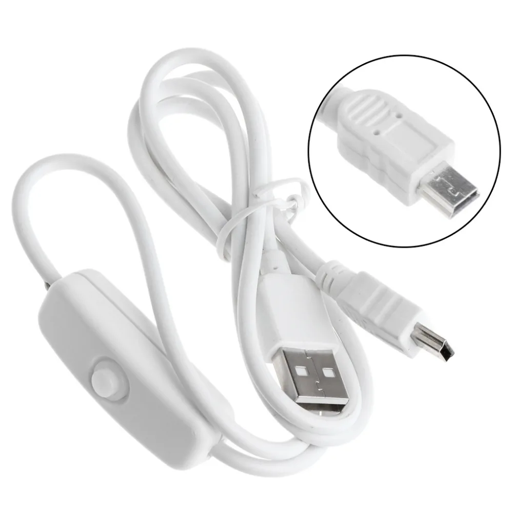 

Mini USB Cord With ON/OFF Switch Charging Data Cable for GoPro Hero 3+ MP3 MP4 Player Car DVR GPS Digital Camera Cell Phones
