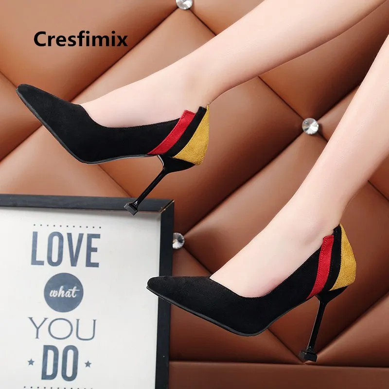 

Tacones Altos Women Fashion Comfortable Spring & Summer High Heel Office Shoes Lady Sexy Party Night Club High Heel Shoes E2930