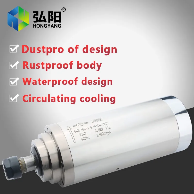 CHANGSHENG 3.0kw/3.2kw/4.5kw/5.5kw spindle motor