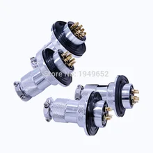 Авиационный соединитель, диаметр 25 мм, GX25F, двухтактный круговой быстрый соединитель, Male штекер-мама