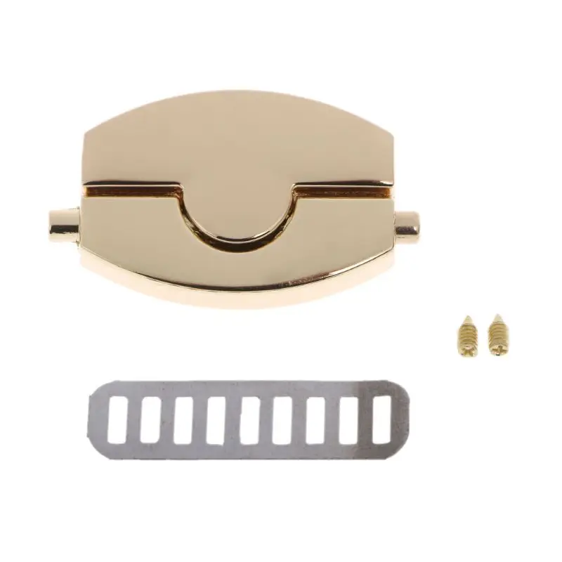 

THINKTHENDO 2019 New Metal Clasp Turn Lock Twist Locks for DIY Handbag Craft Bag Purse Hardware