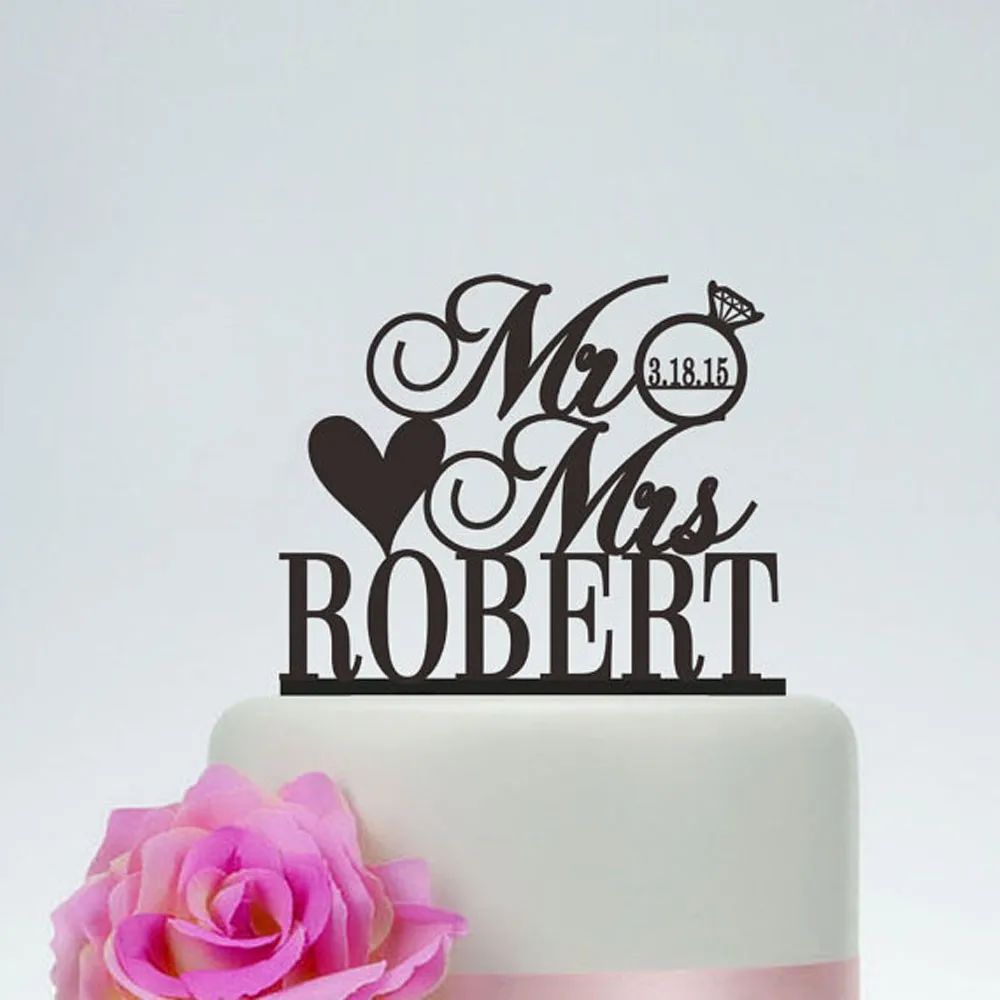 Wedding Cake Toppers Figurines Personalized