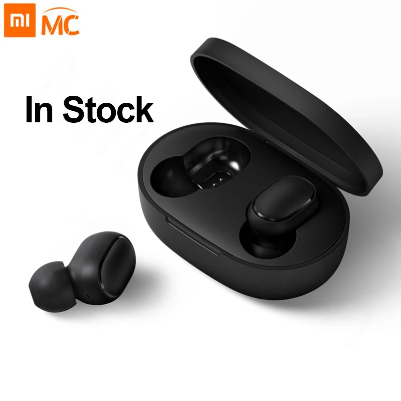 

Xiaomi Redmi AirDots Earphone Bluetooth Headset 5.0 TWS True Wireless Stereo SBC Cute Mini Light Earphones Auto Charging box