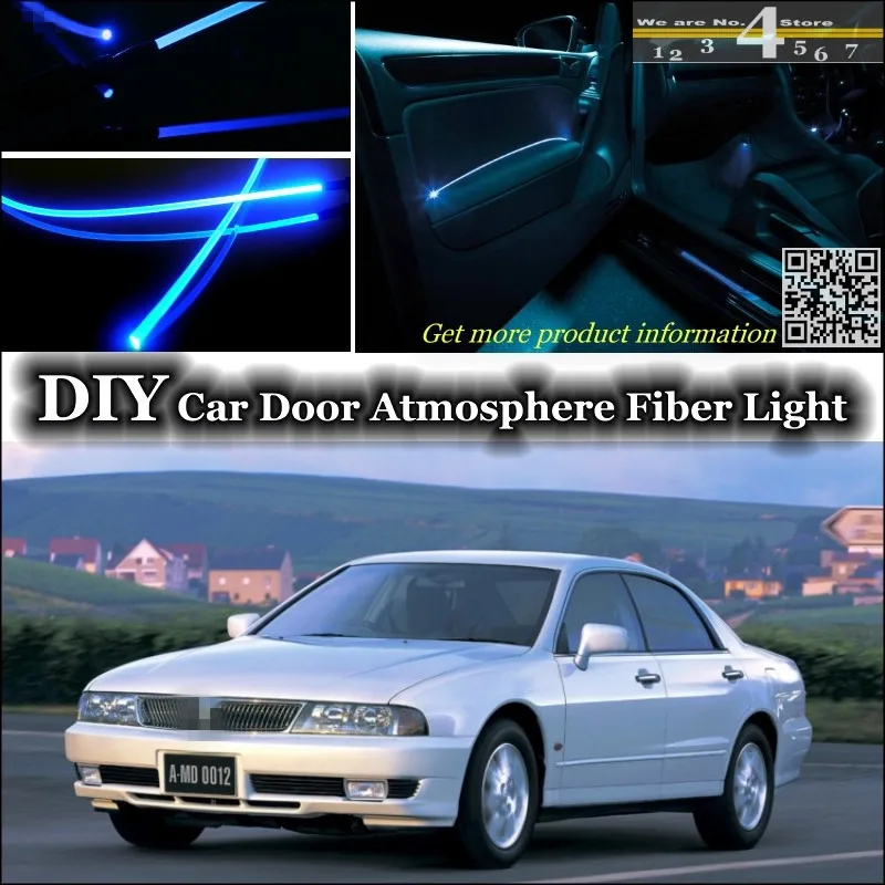 interior Ambient Light Tuning Atmosphere Fiber Optic Band Lights For Mitsubishi Diamante  Magna  Verada  Sigma  V3000  VR-X