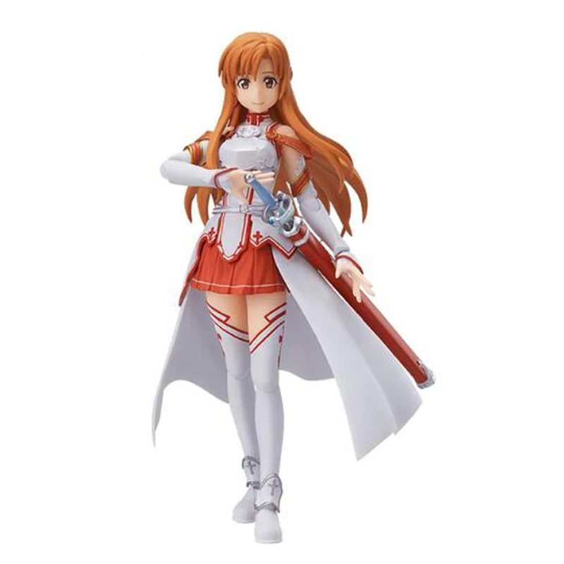 

Sword Art Online Yuuki Asuna Action Figure 14cm PVC Doll Toys Collection 14cm