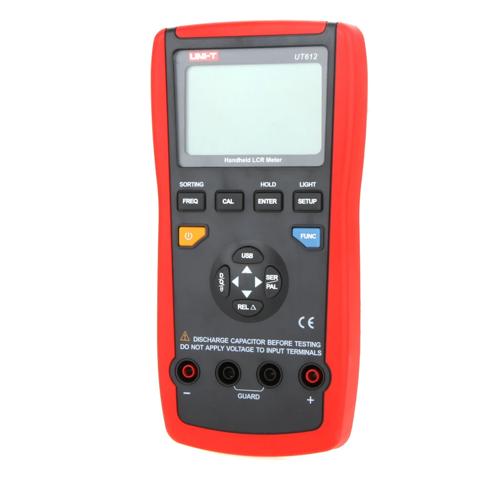 

UNI-T UT612 USB Interface 20000 Counts w/ Inductance Frequency Test Deviation Ratio Measurement Multimetro LCR Meters