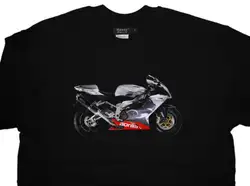 Футболка Aprilia RSV1000R RSV 1000 R-лучшее качество-все варианты