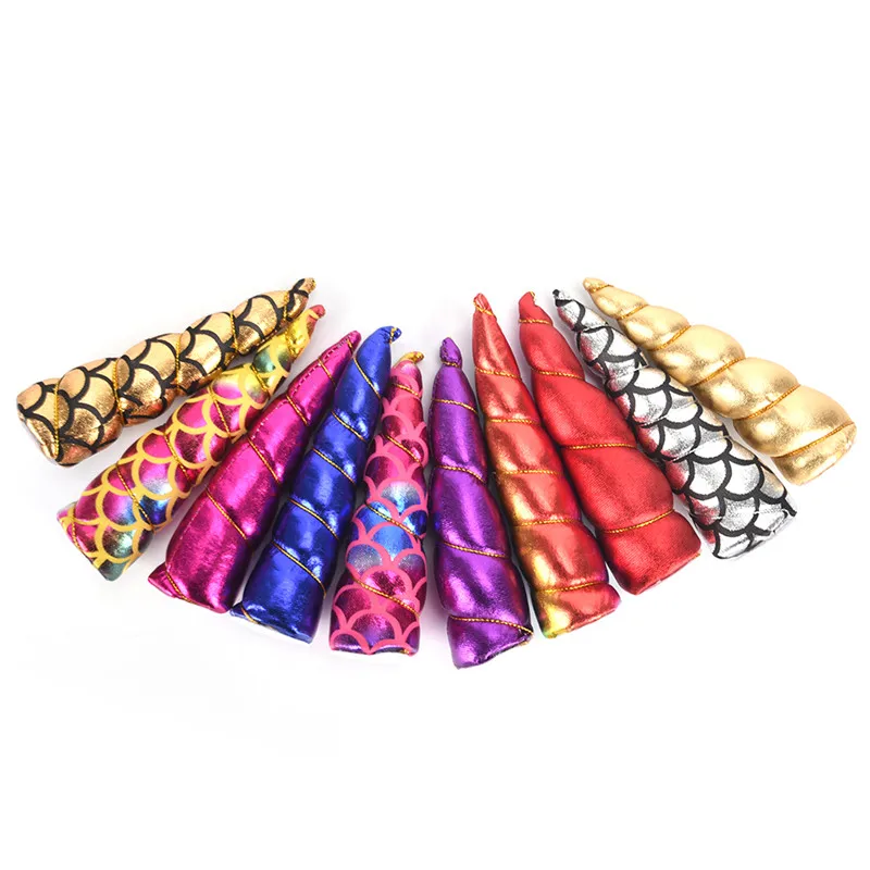 

Children Unicorn Horns Headband Unicorn Party Hairband Headwear Child Girls kids Hair Band Accessories