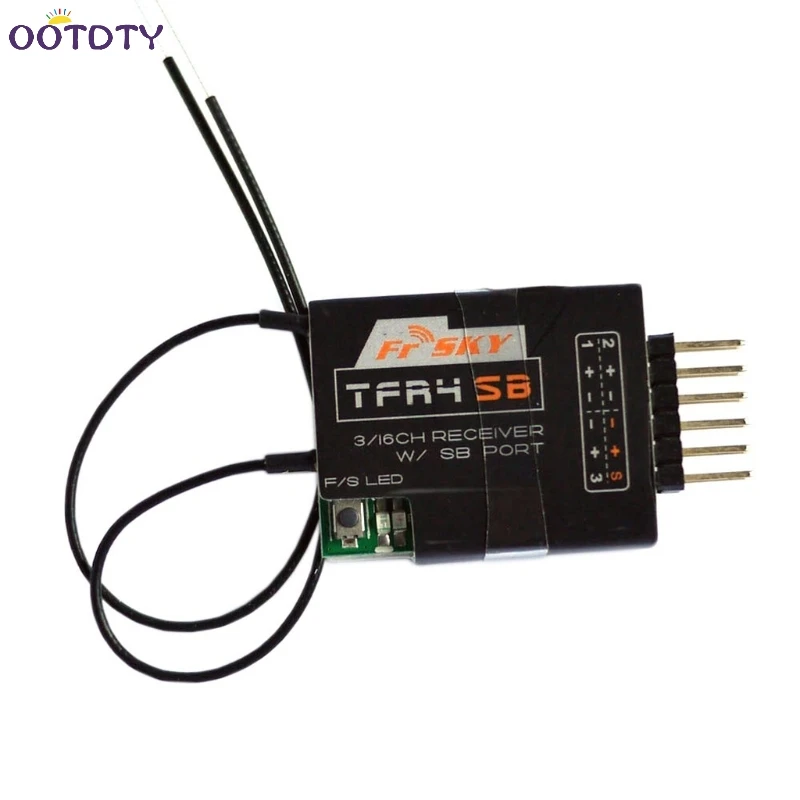 

FrSky TFR4SB 3/16Ch SBUS Receiver 2.4GHz Compatible CPPM Futaba FASST S.Bus
