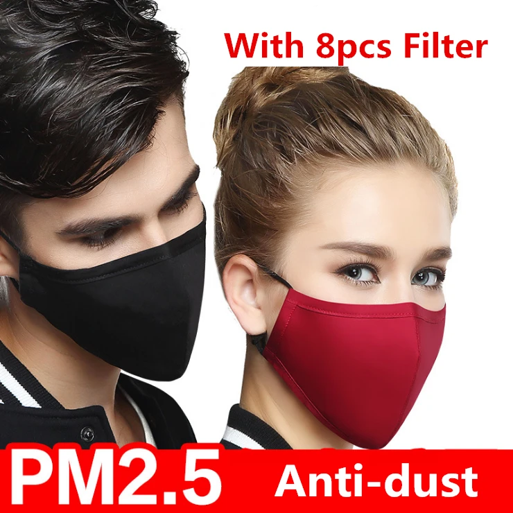 Reusable Anti Dust Face Mask Breathable Pure Cotton Outdoor Facial Mask