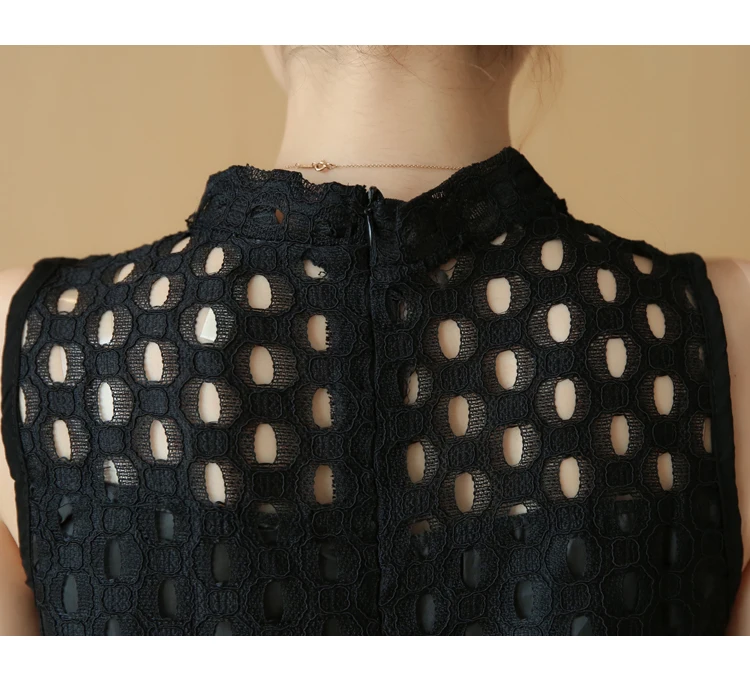 Открытая кружевная рубашка для беременных на лето черные топы для беременных одежда без рукавов для беременных
