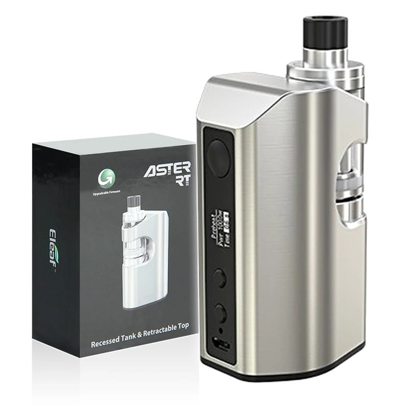 Eleaf Aster RT 100 Вт стартовый мод с атомайзером MELO 3 8 мл бак ER 0 Ом катушка