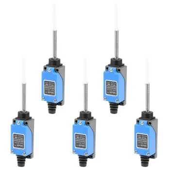 

ME-8166 Flexible Coil Spring Momentary Limit Switch 1NC+1NO 10Pcs