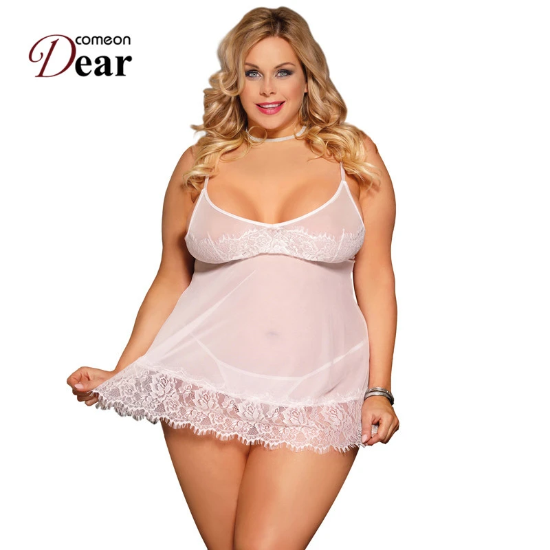 deshabille femme grande taille