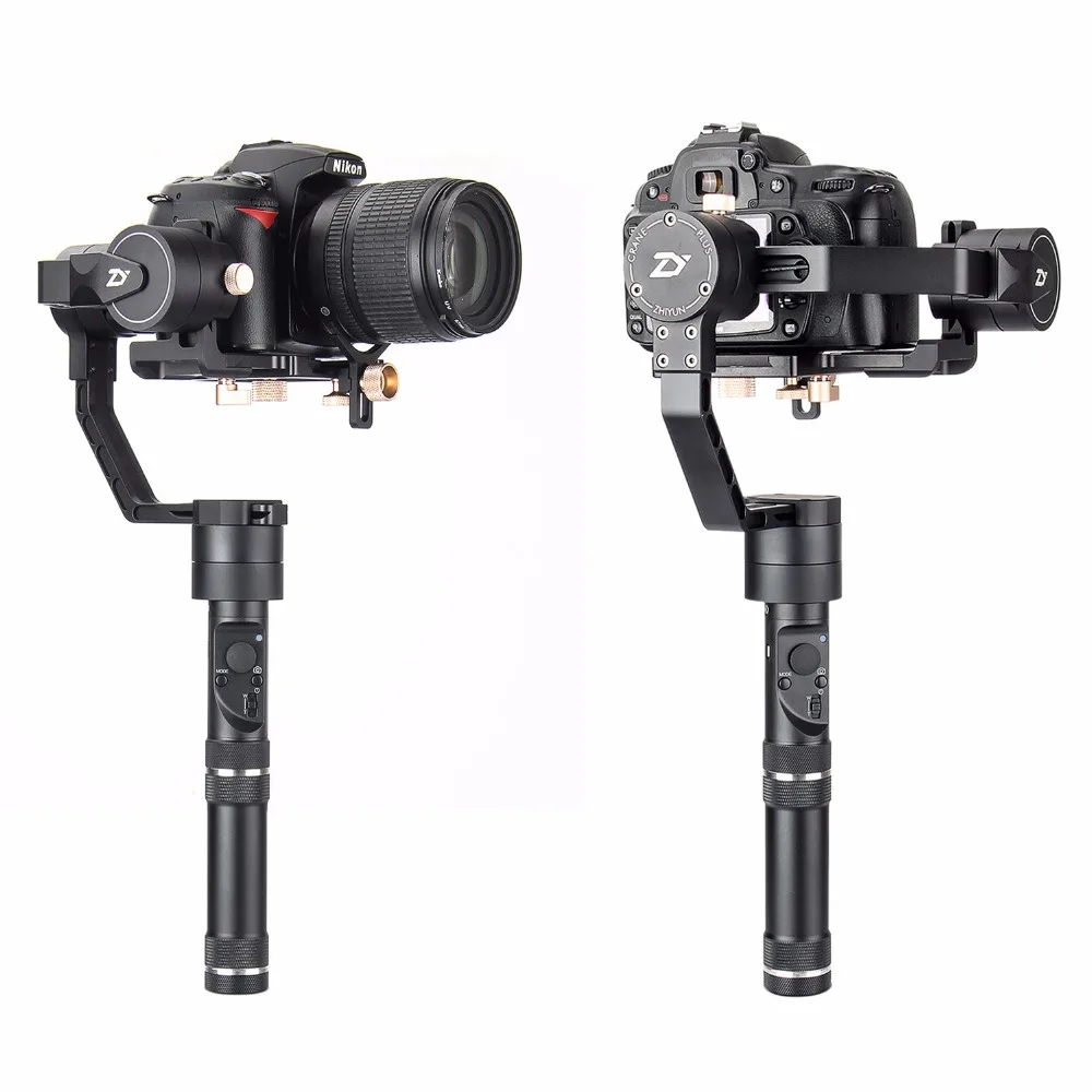 Zhiyun Crane Plus 3-осевая 3-осевой Карманный стабилизатор для всех моделей DSLR беззеркальных Canon 5D2/5D3/5D4 компактная цифровая однообъективная зеркальная Камера