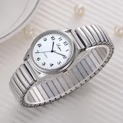 2019 Горячая Пара часы Мода нержавеющая сталь Группа аналоговый шестерни кварцевый механизм наручные часы Reloj Mujer